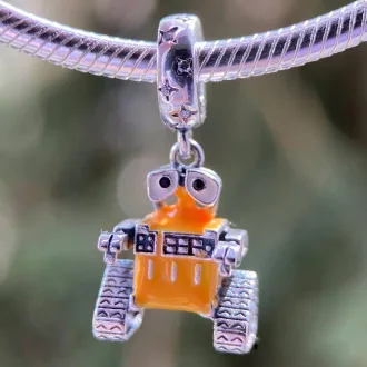 آویز نقره طرح والی Wall-E | چارم نقره فانتزی و خاص