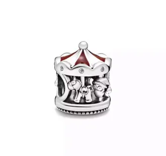 آویز نقره چرخ و فلک مدل Merry-Go-Round | اکسسوری خاص هنریتو