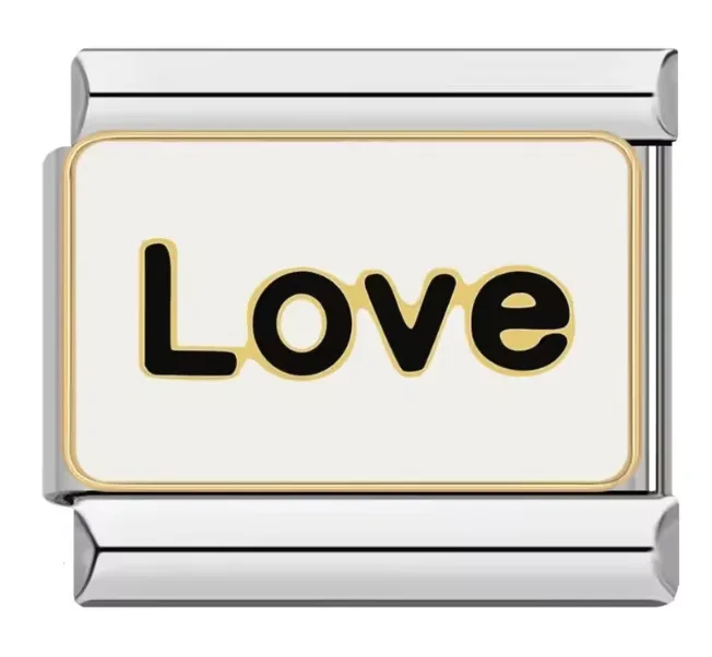 خرید چارم ایتالیایی Love | اکسسوری خاص برای دستبند شما