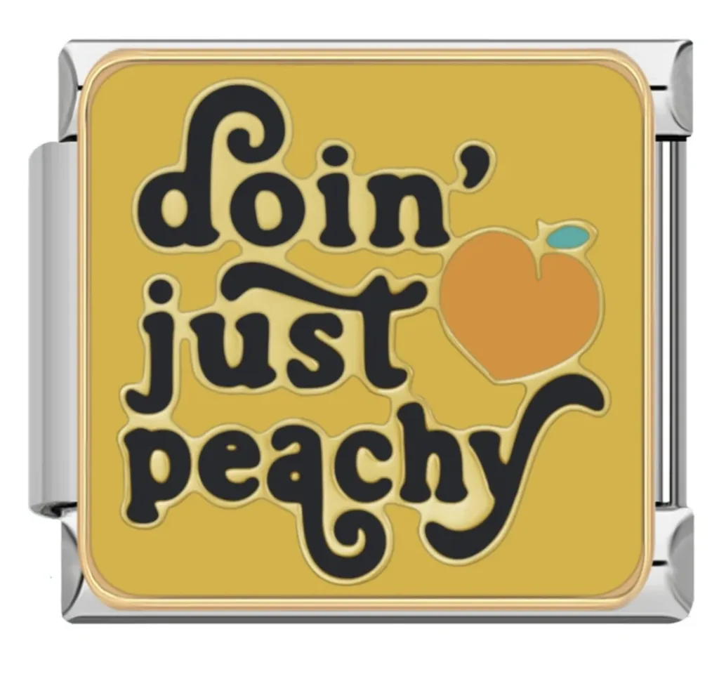 خرید چارم ایتالیایی Doing Just Peachy | اکسسوری خاص دستبند