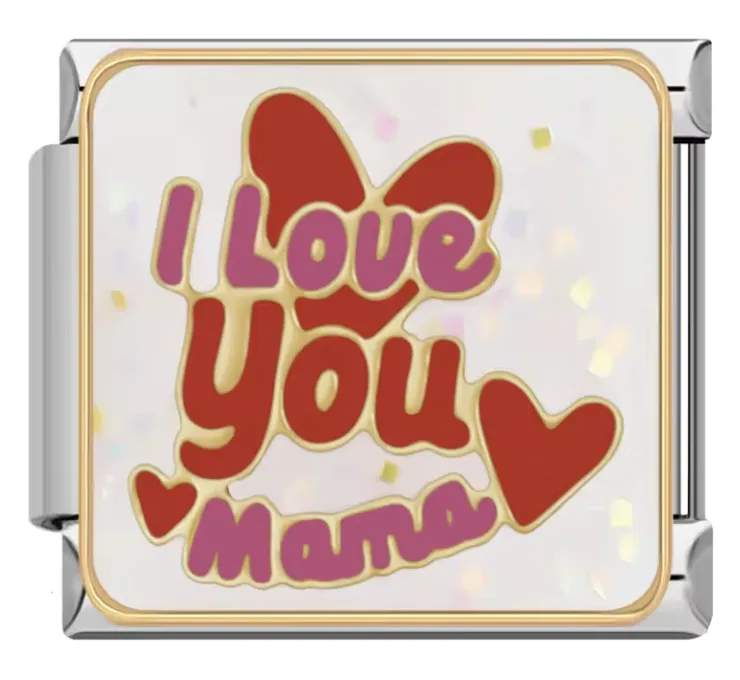 چارم ایتالیایی مادر طرح I Love You Mama | هدیه خاص و احساسی