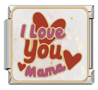 چارم ایتالیایی مادر طرح I Love You Mama | هدیه خاص و احساسی