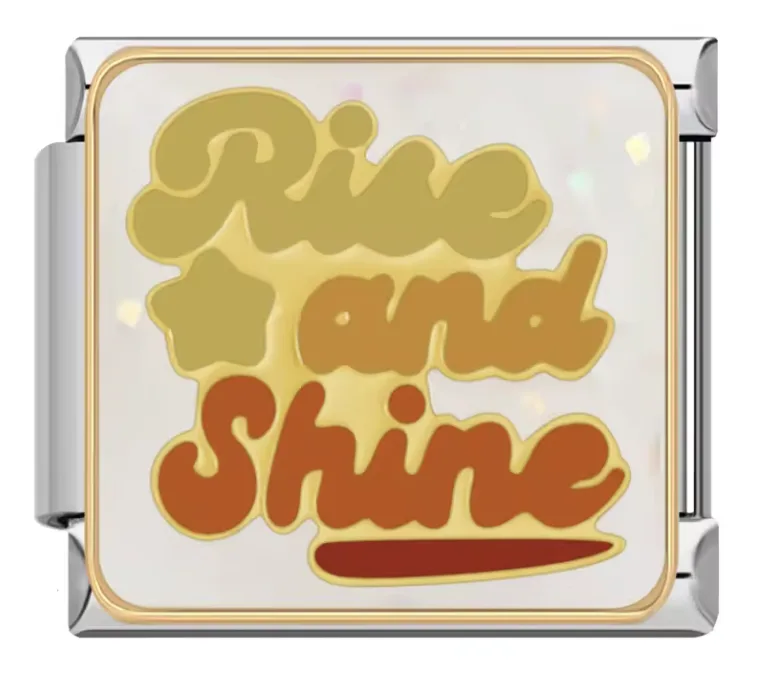 خرید چارم ایتالیایی Rise and Shine | اکسسوری خاص دستبند