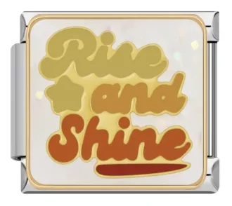 خرید چارم ایتالیایی Rise and Shine | اکسسوری خاص دستبند
