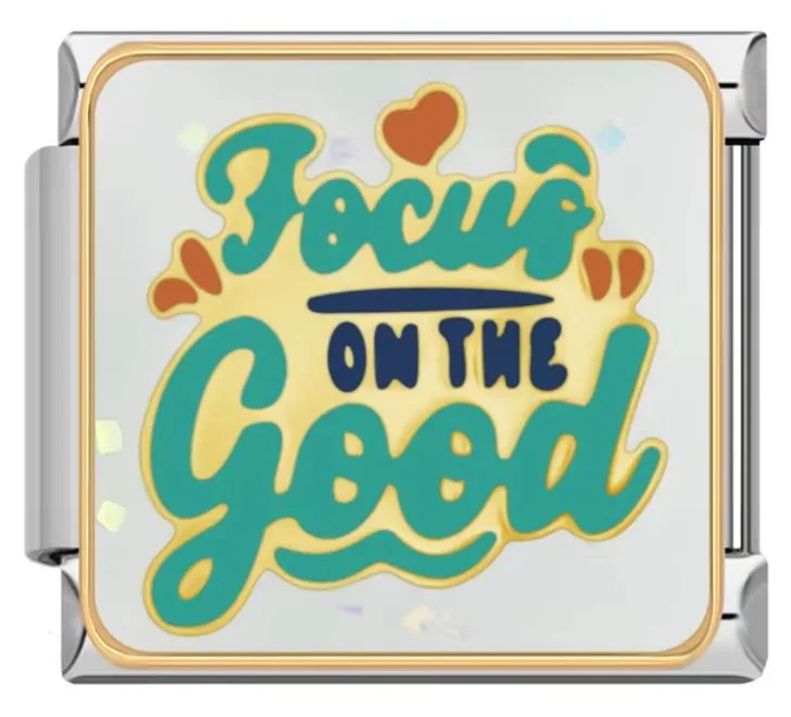 چارم ایتالیایی Focus on the Good | اکسسوری خاص دستبند