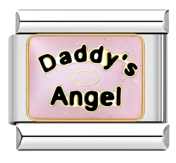 خرید چارم ایتالیایی Daddy's Angel | اکسسوری خاص دستبند