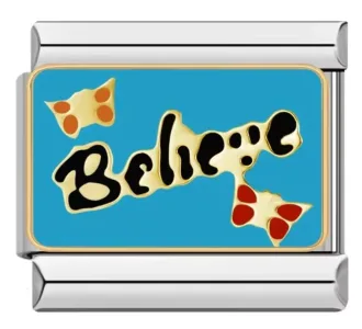 خرید چارم ایتالیایی Believe | اکسسوری خاص دستبند لینک‌دار