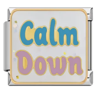 خرید چارم ایتالیایی Calm Down | اکسسوری خاص دستبند