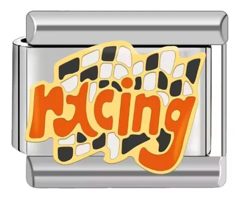 خرید چارم ایتالیایی Racing | لینک دستبند طرح مسابقه