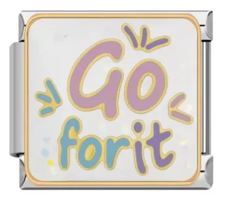 خرید چارم ایتالیایی Go for it | اکسسوری انگیزشی و خاص