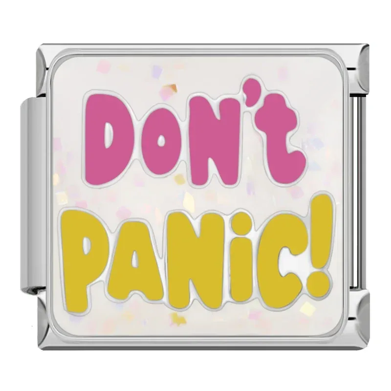 خرید چارم ایتالیایی Don't Panic | اکسسوری خاص دستبند هنریتو