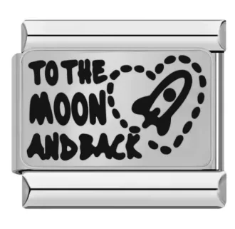خرید چارم ایتالیایی To The Moon And Back | اکسسوری عاشقانه