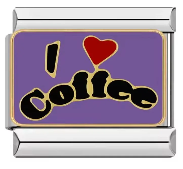 چارم ایتالیایی I Love Coffee | اکسسوری خاص برای دوستداران قهوه