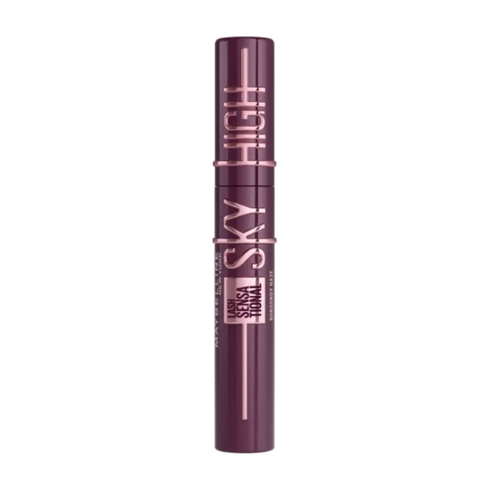 خرید ریمل میبلین اسکای های مدل Lash Sensational رنگ Burgundy Haze