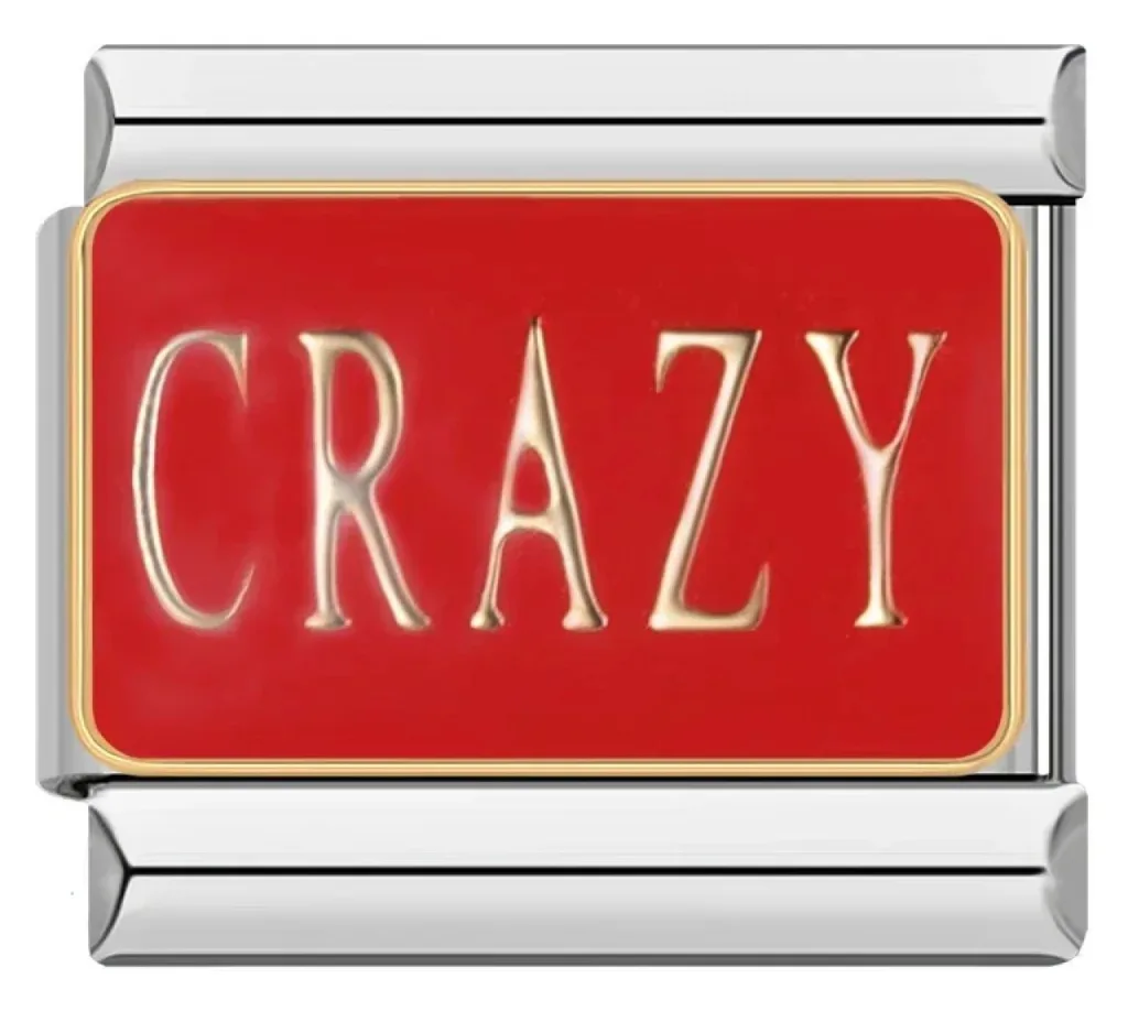 خرید چارم ایتالیایی CRAZY | اکسسوری خاص و جذاب برای دستبند