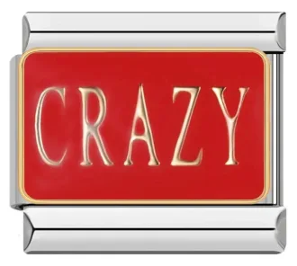 خرید چارم ایتالیایی CRAZY | اکسسوری خاص و جذاب برای دستبند