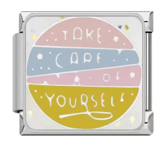 چارم ایتالیایی Take Care of Yourself | اکسسوری خاص دستبند