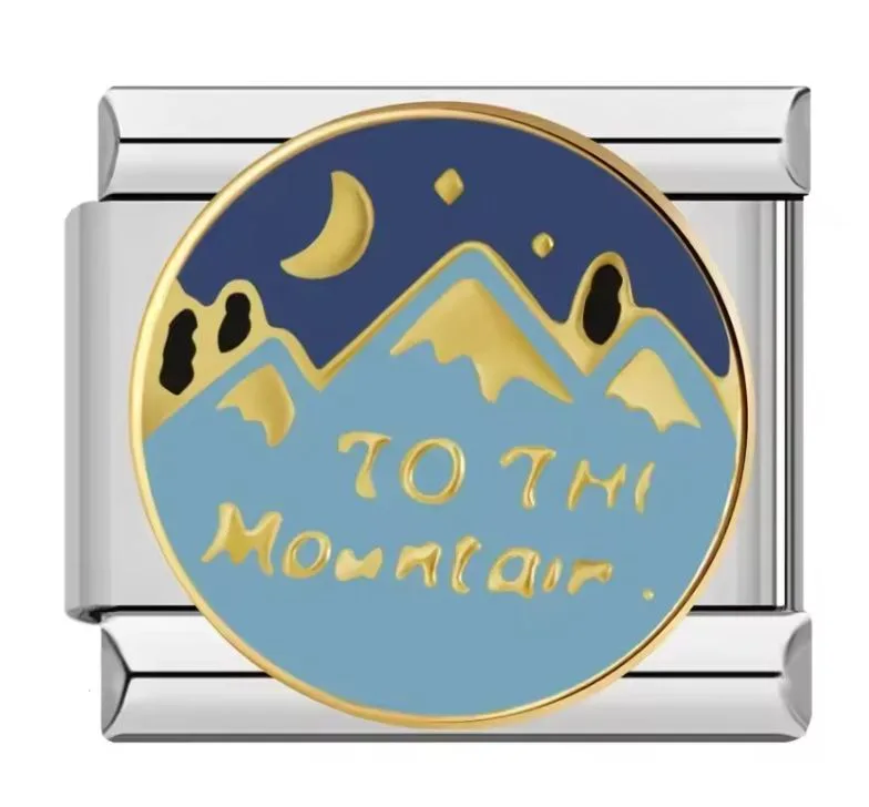 چارم ایتالیایی طرح کوهستان To the Mountains | اکسسوری خاص
