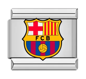 خرید چارم ایتالیایی بارسلونا | نماد هواداری FCB روی دستبند