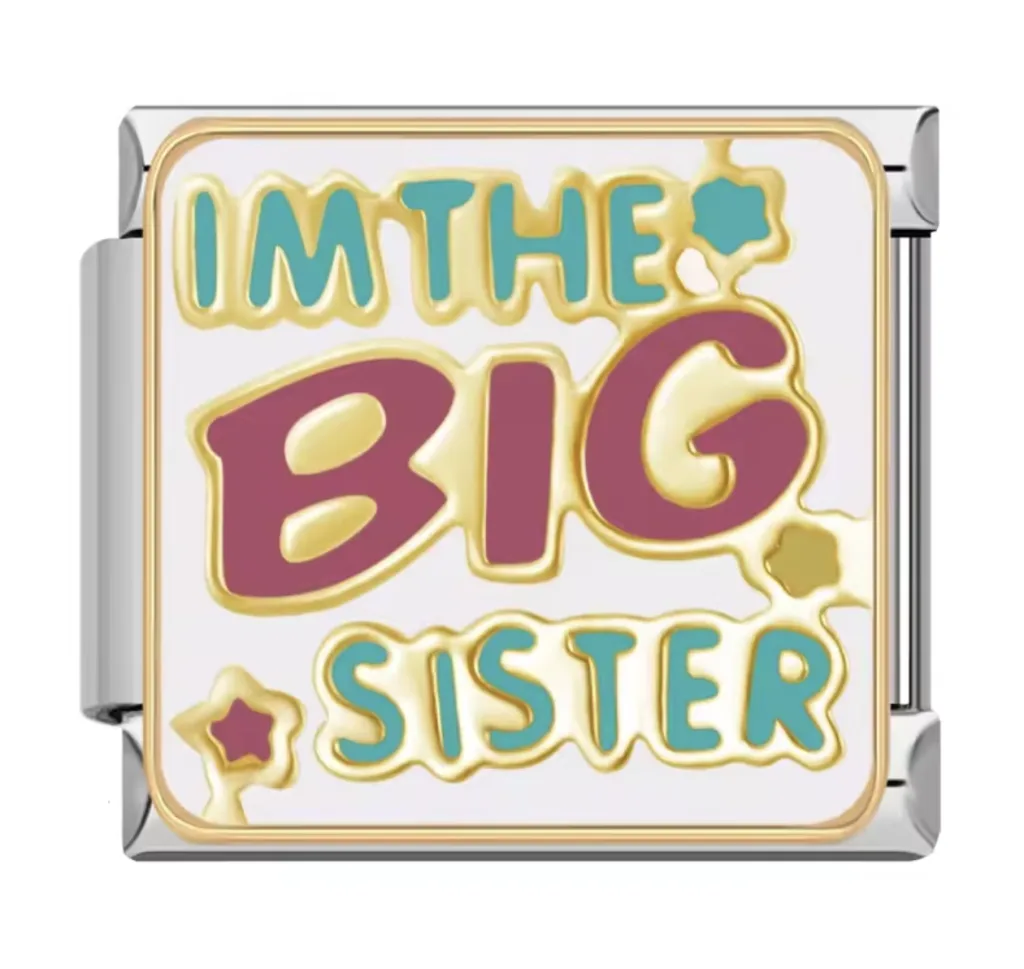خرید چارم ایتالیایی I'm the Big Sister | اکسسوری خاص دستبند