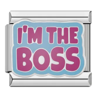 خرید چارم ایتالیایی I'm the boss | اکسسوری خاص دستبند