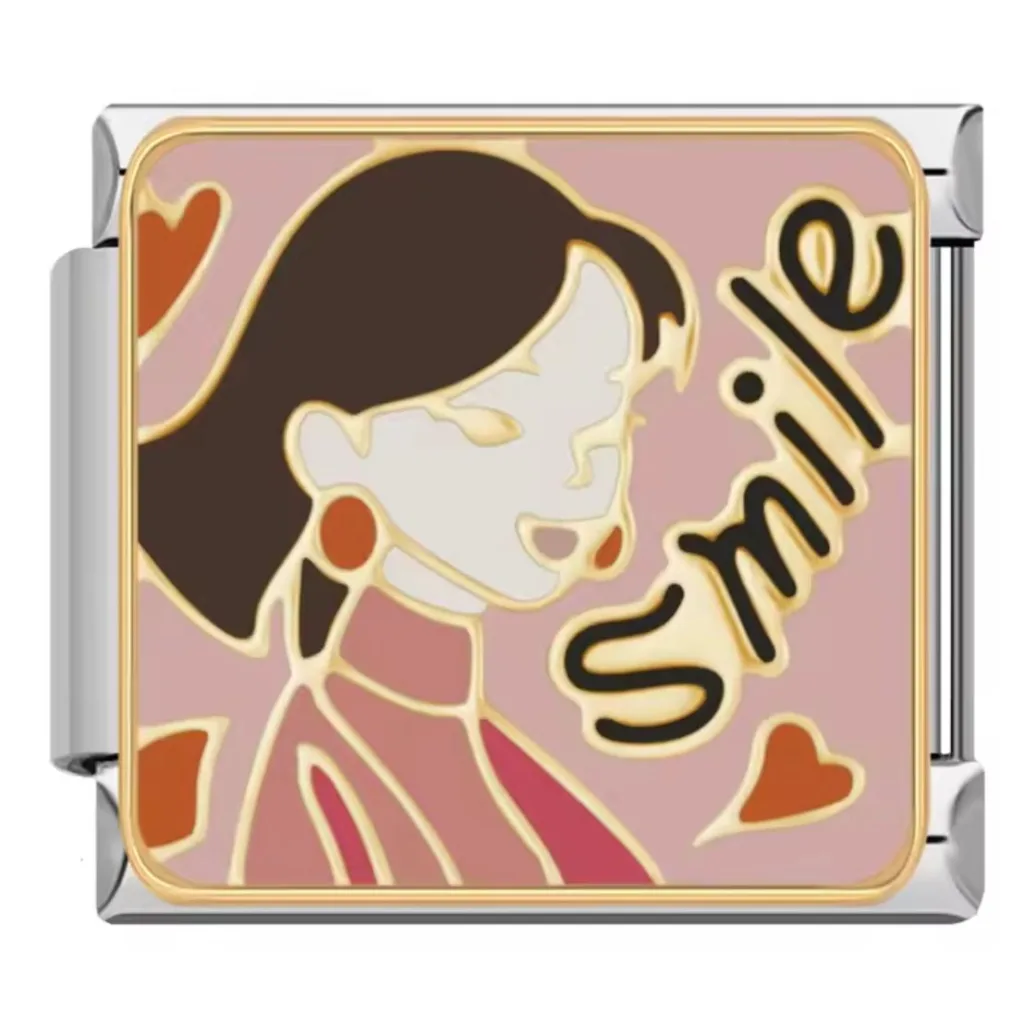 خرید چارم ایتالیایی لبخند Smile | اکسسوری خاص دستبند هنریتو