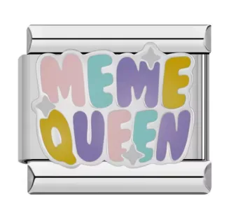 خرید چارم ایتالیایی Meme Queen | اکسسوری فانتزی و رنگارنگ