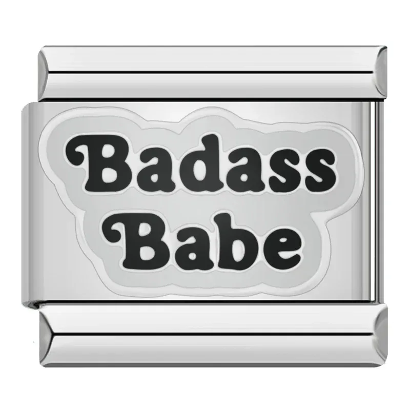 چارم ایتالیایی Badass Babe | اکسسوری خاص دستبندهای لینک‌دار
