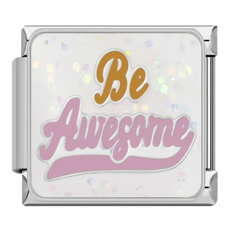 خرید چارم ایتالیایی Be Awesome | اکسسوری خاص دستبند