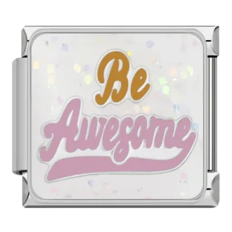 خرید چارم ایتالیایی Be Awesome | اکسسوری خاص دستبند