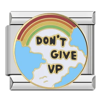 چارم ایتالیایی Don't Give Up | اکسسوری انگیزشی دستبند