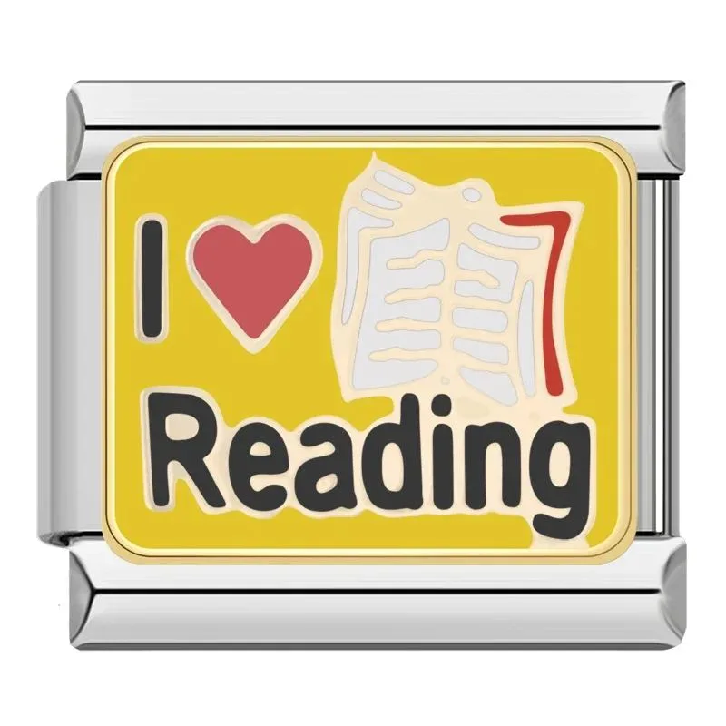چارم ایتالیایی I Love Reading | اکسسوری خاص دوستداران کتاب