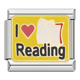 چارم ایتالیایی I Love Reading | اکسسوری خاص دوستداران کتاب