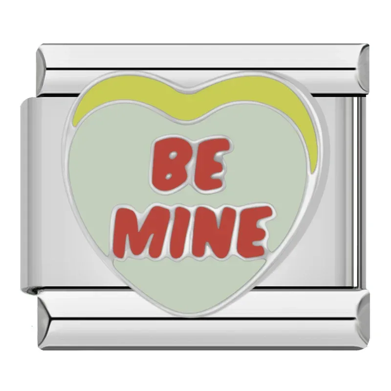 چارم ایتالیایی Be Mine طرح قلب | خرید اکسسوری عاشقانه