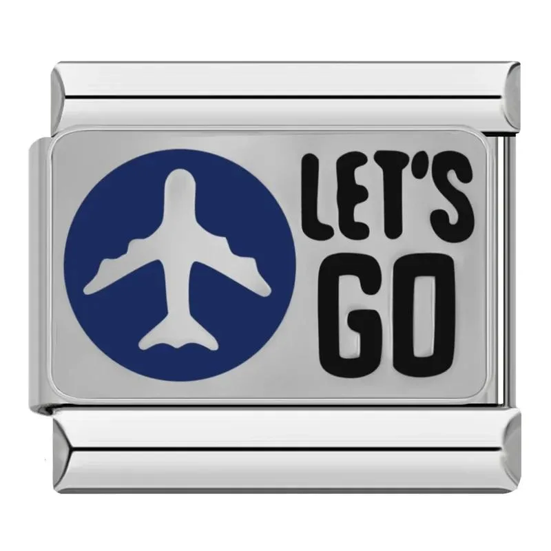 خرید چارم ایتالیایی Let's GO | اکسسوری خاص برای دوستداران سفر