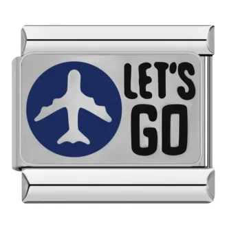خرید چارم ایتالیایی Let's GO | اکسسوری خاص برای دوستداران سفر