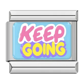 خرید چارم ایتالیایی Keep Going | اکسسوری خاص و انگیزشی
