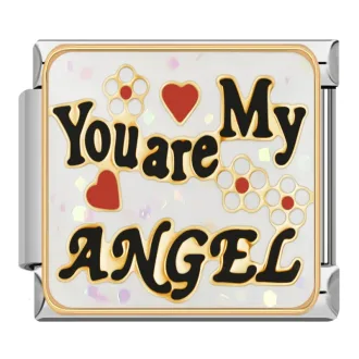 خرید چارم ایتالیایی You are my angel - اکسسوری عاشقانه خاص