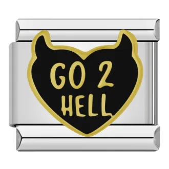 چارم ایتالیایی طرح Go 2 Hell | اکسسوری خاص و جسورانه