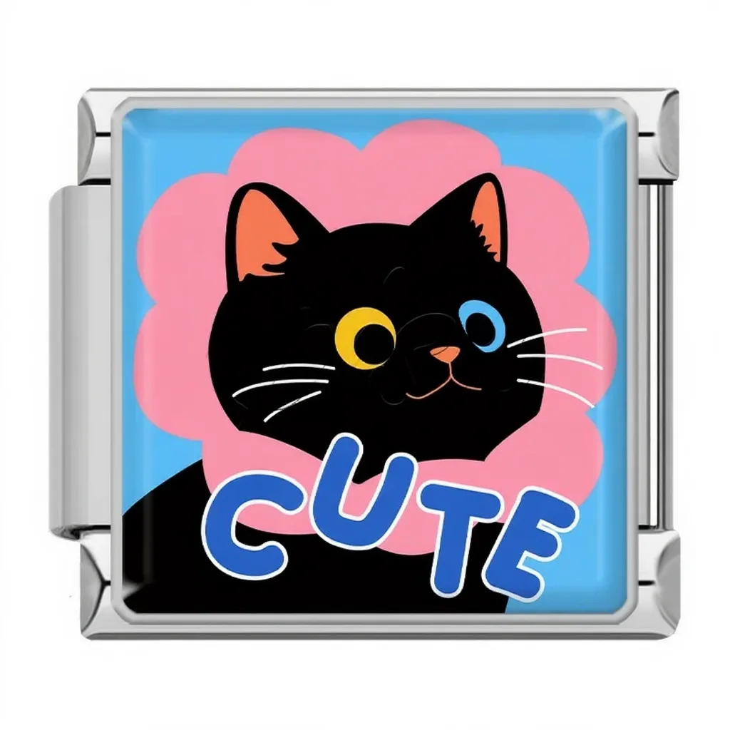 چارم ایتالیایی گربه Cute | اکسسوری فانتزی و جذاب دستبند