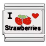 چارم ایتالیایی I love strawberries